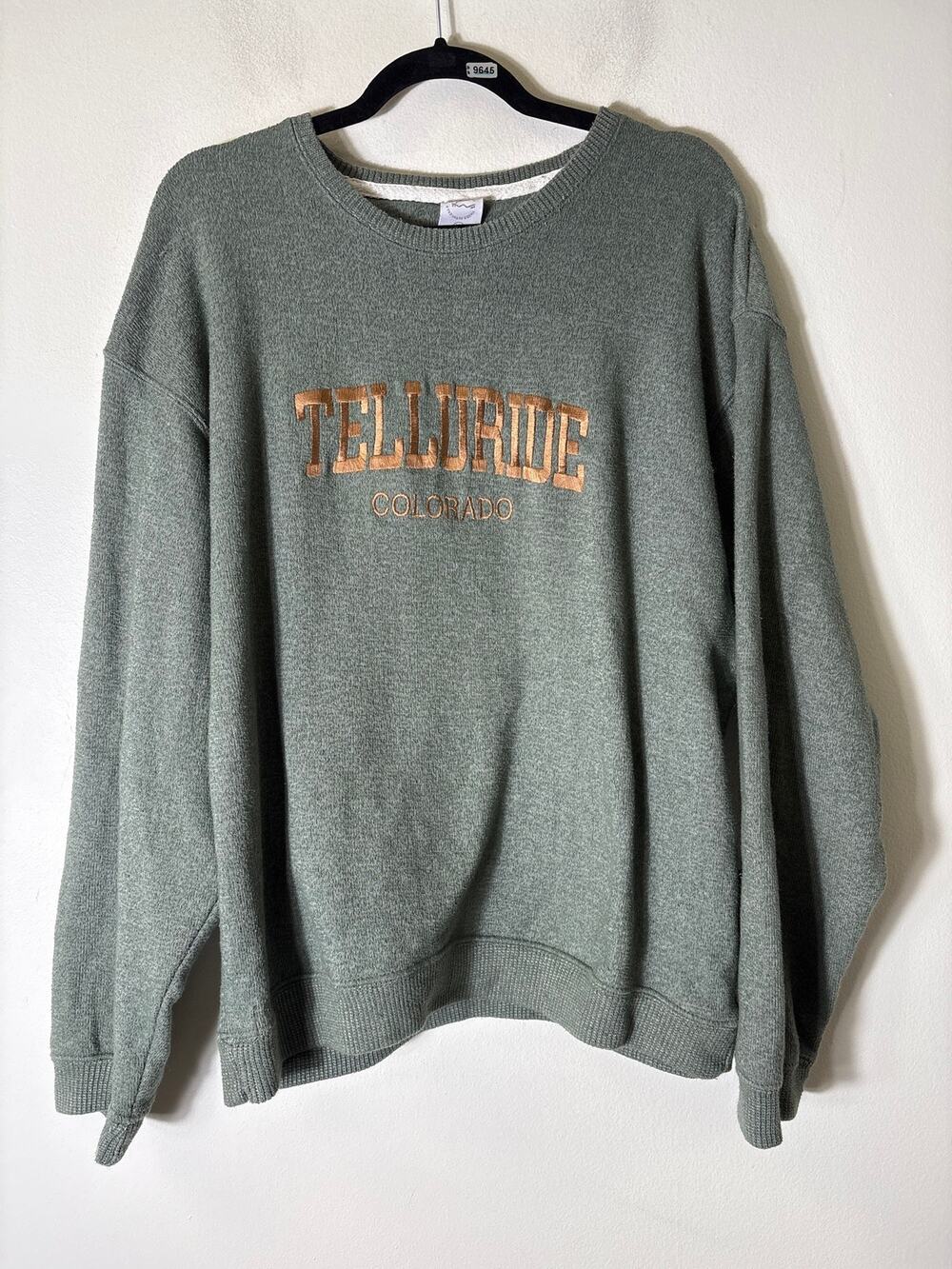 Men's Ragwear Sage Green Long Sleeve "Telluride" Sweater Sz XL